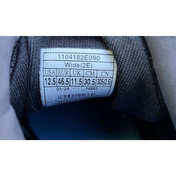 Nice! Brooks Ghost 16 Men\'s 12.5 2E Wide Running Shoes Black *MISSING INSOLES* main image 9
